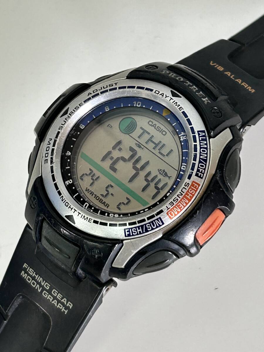 S50◆CASIO カシオ◆腕時計 PROTREK プロトレック PRS-400 デジタル 動作良好の画像2