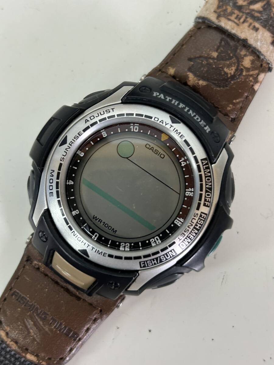 M2◆CASIO カシオ◆腕時計 PATHFINDER パスファインダー PAS-400B デジタル の画像1