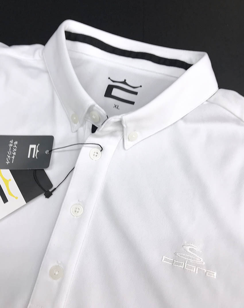  new goods tag attaching 7700 jpy ./1 point only #PUMA Cobra Cobra Golf wear polo-shirt button down polo-shirt 923968-03 /XL# stock limit #