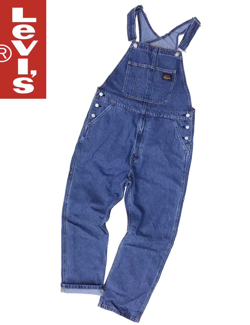 新品タグ付き13200円を■Levi's■ヴィンテージクラシックOVERALLオーバーオールサロペットUSAモデルユニセックス/79107/BLU/M■在庫限り_画像3