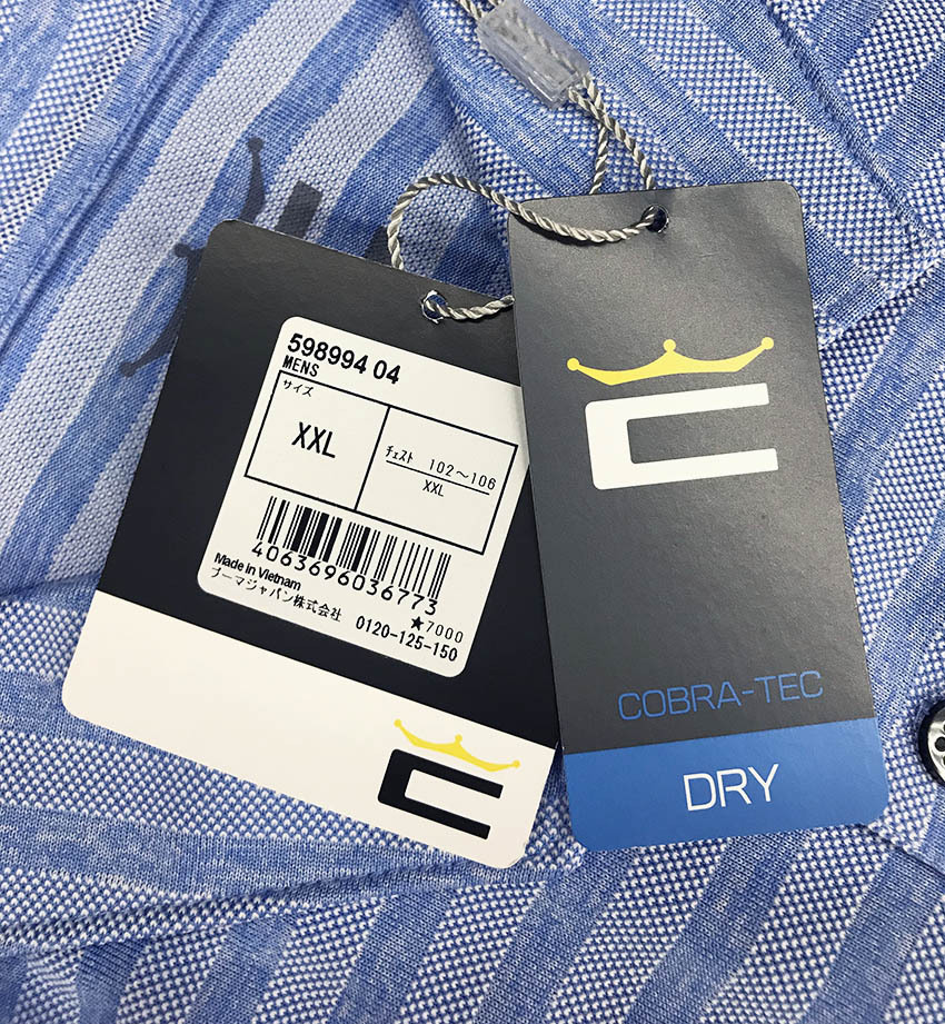  new goods tag attaching 7700 jpy ./1 point only #puma Cobra (Cobra) Golf wear Performance polo-shirt 598994-04/XXL# stock limit #