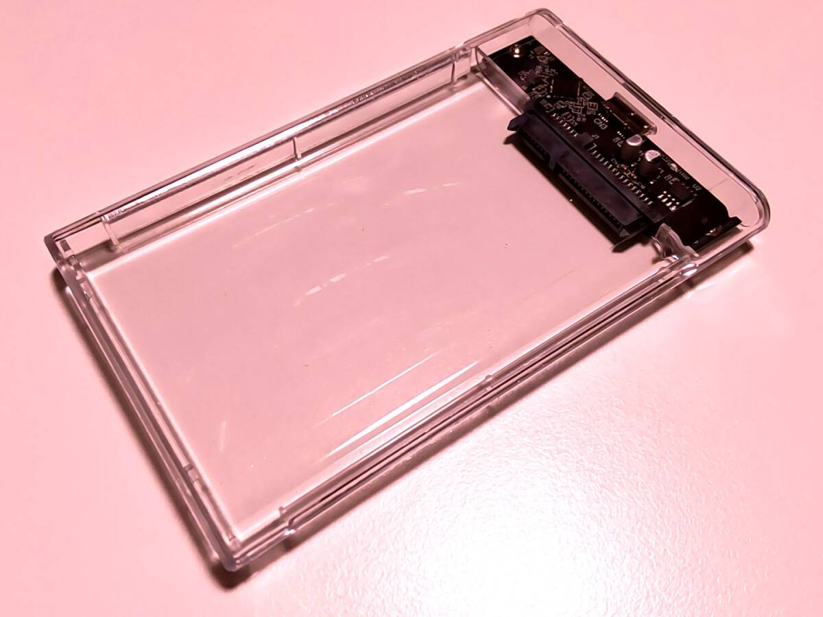 2.5インチ HDD/SSDケース　USB3.0 SATA　CL-4_画像1