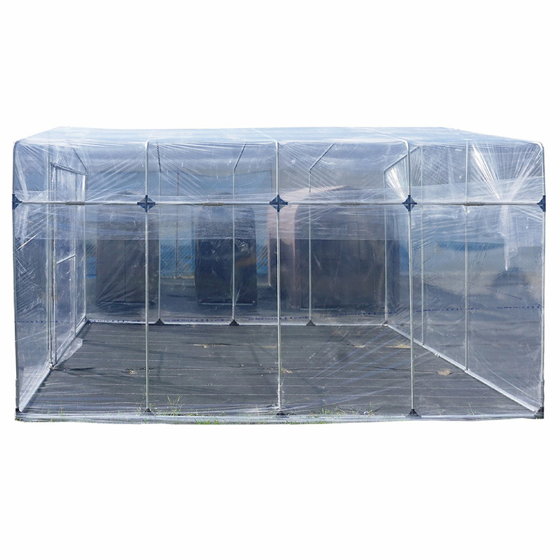  movement type plastic greenhouse interval .2.75m depth 4m height 2.18m approximately 3.3 tsubo pipe pace type flat roof type .. house MGH-2740Light juridical person sama / delivery shop cease free shipping 