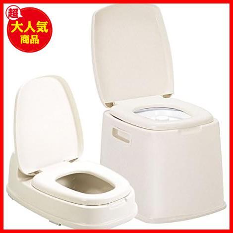 ★段差あり用★ トンボ 洋式便座 両用型 段差あり 和式トイレ用 ベージュ 61×40.5×20.5cm 介護 日本製_画像8