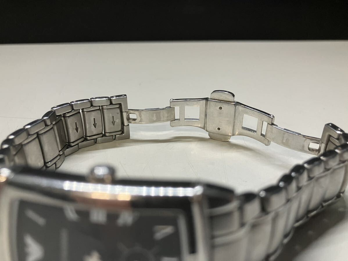 稼動品　EMPORIO ARMANI エンポリオアルマーニ　メンズ　クォーツ　AR-0245 中古品　現状品　傷あり_画像7