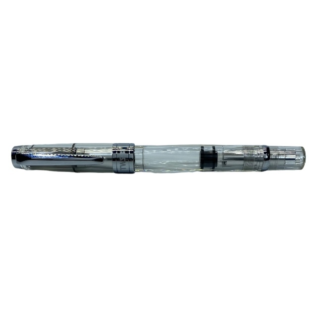 【未使用】TWSBI ツイスビー M7444240 ダイヤモンド580AL 吸入式 万年筆 筆記用具 文具 クリア シルバー_画像4