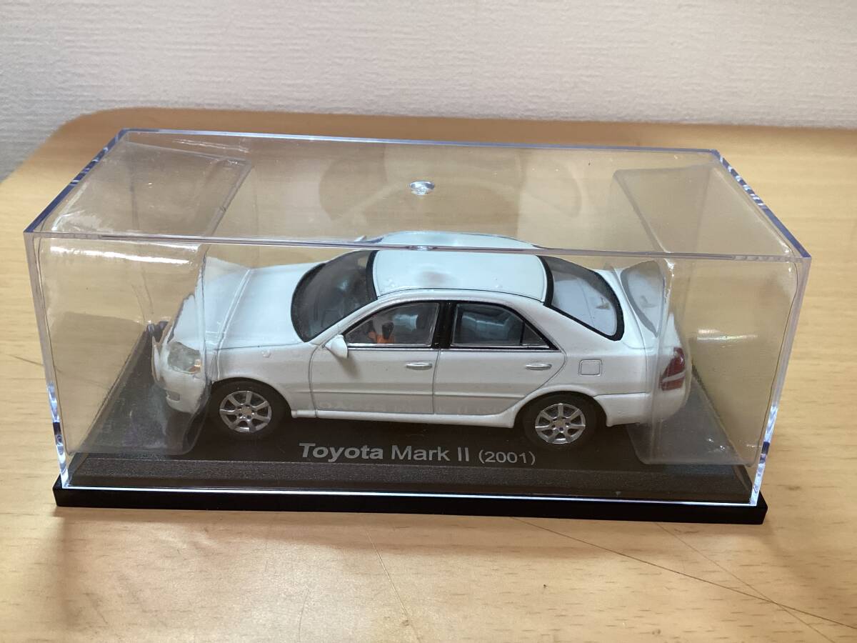 国産名車　コレクション 1/43 トヨタ　マークⅡ 2001 塗装荒れ有り 定形外350円_画像7