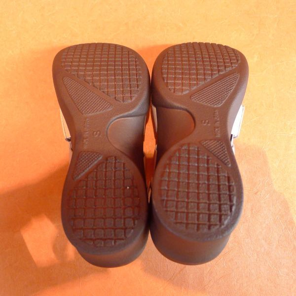 e*509 [ unused goods ] made in Japan ligeta knitting sandals Re:geta [GWT] R2688 S size reti-s box attaching /80