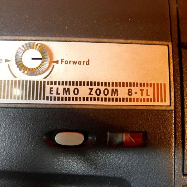 e★054 ELMO エルモ 8mm フィルム ズームビデオカメラ ZOOM 8-TL ケース付/80_画像6