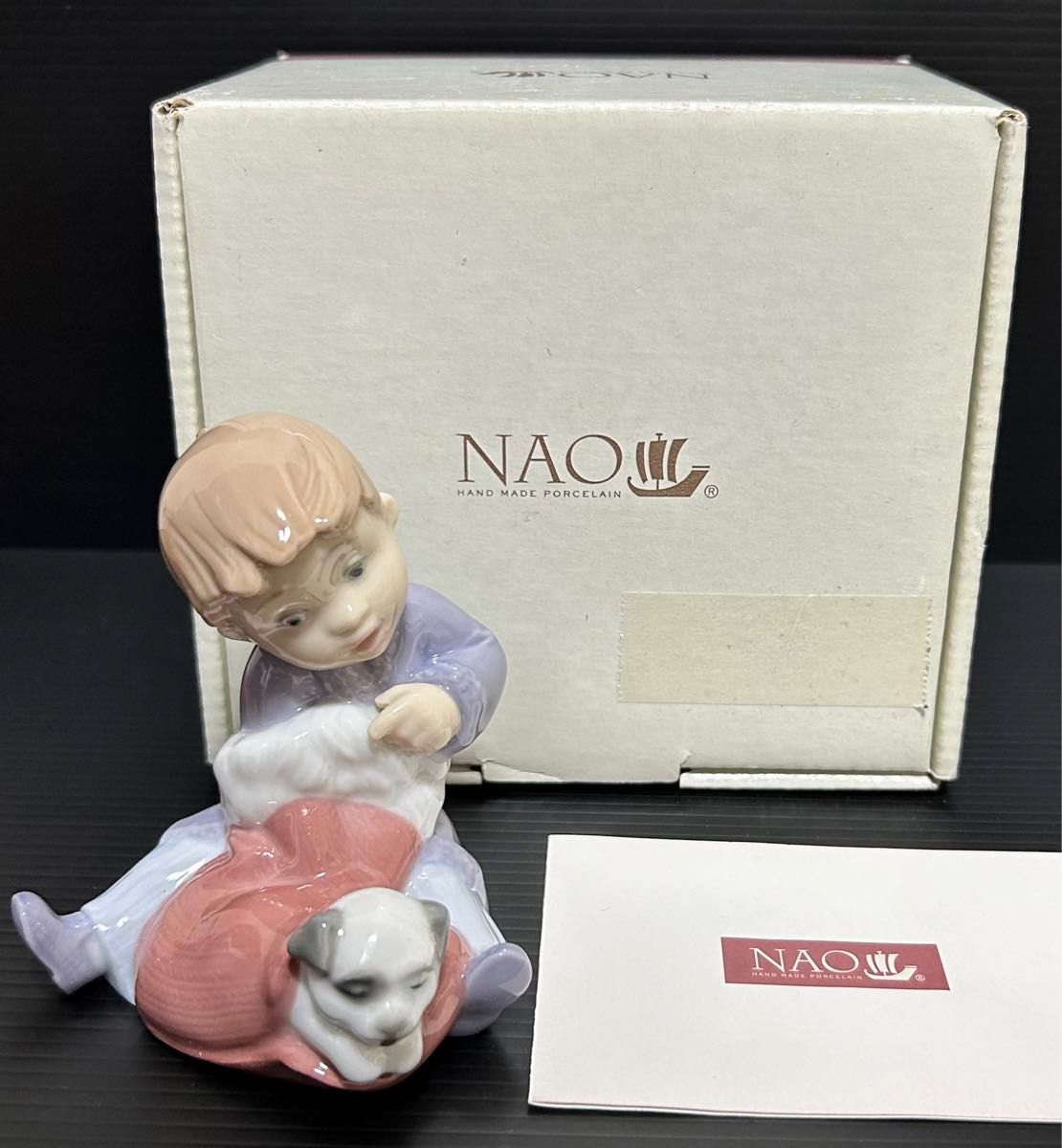 【2024A/W新作★送料無料】 スペイン製 ナオ NAO LLADRO 陶器 サプライズ クリスマス 置物 置物
