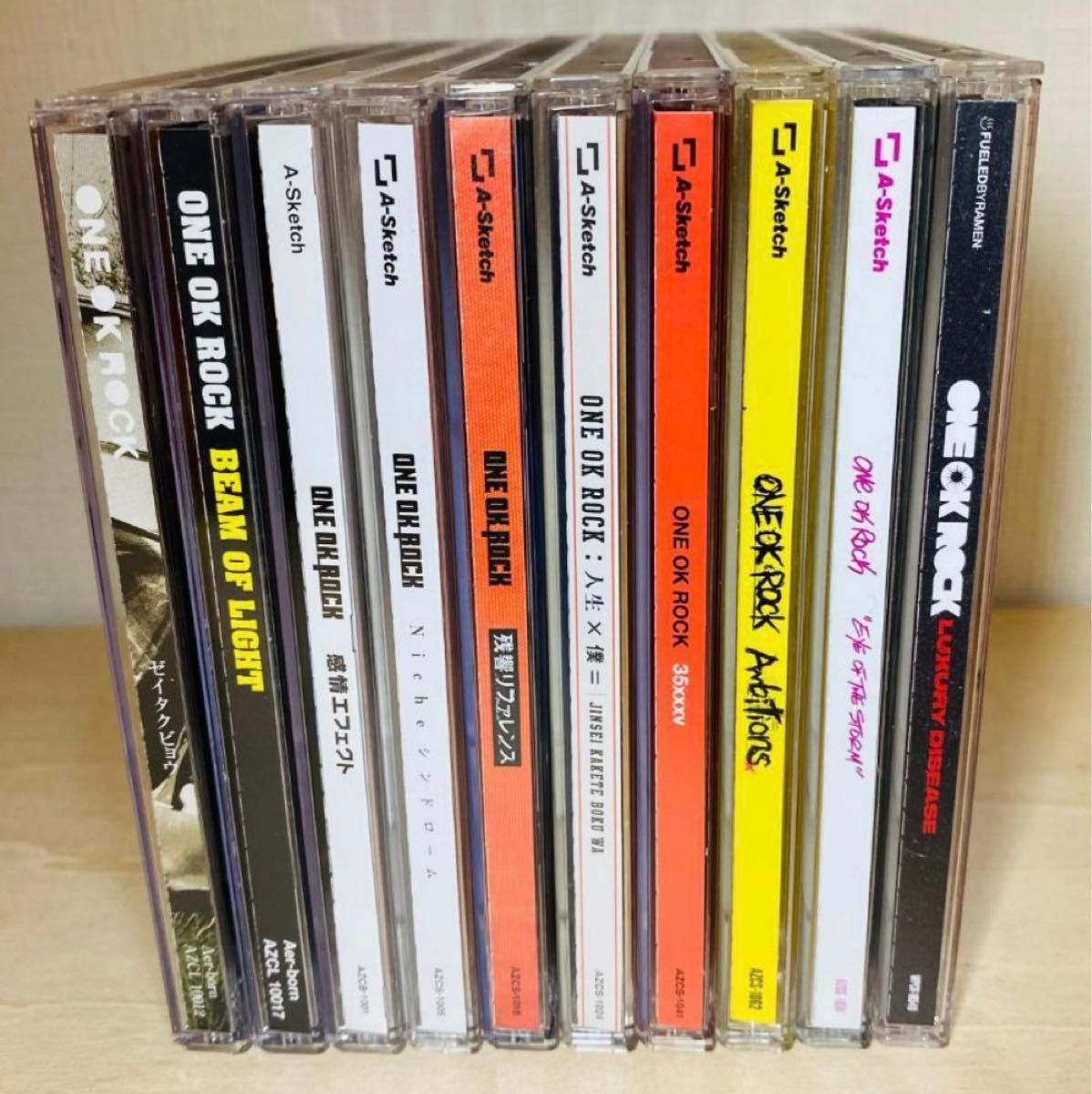 ONE OK ROCK 国内盤 CD アルバム 全10枚セット