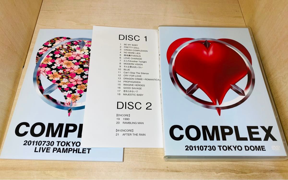 DVD COMPLEX 20110730 日本一心