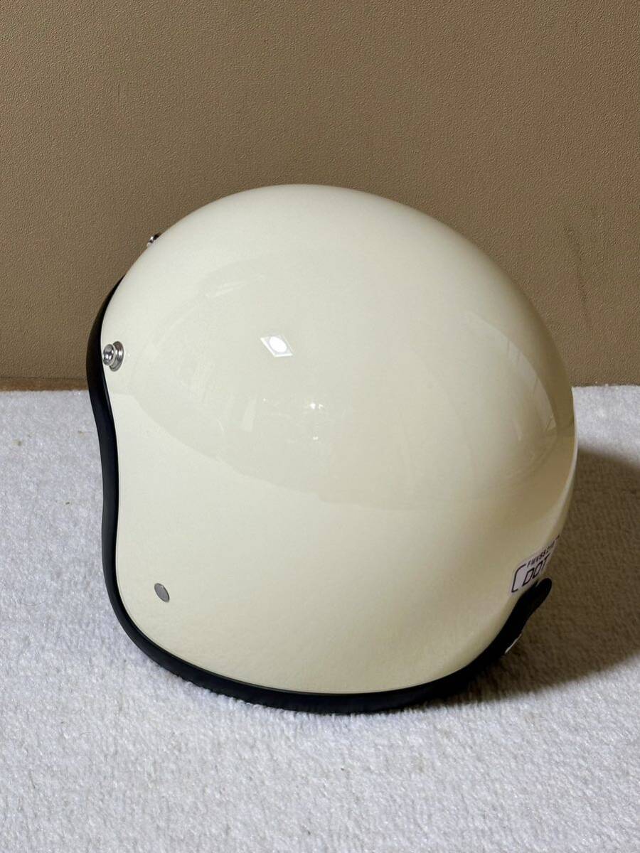 スモールジェットヘルメット　アイボリー　Mサイズ　未使用品　500TX 小帽体　ジェットヘルメット　BELL ビンテージ レプリカ_画像4