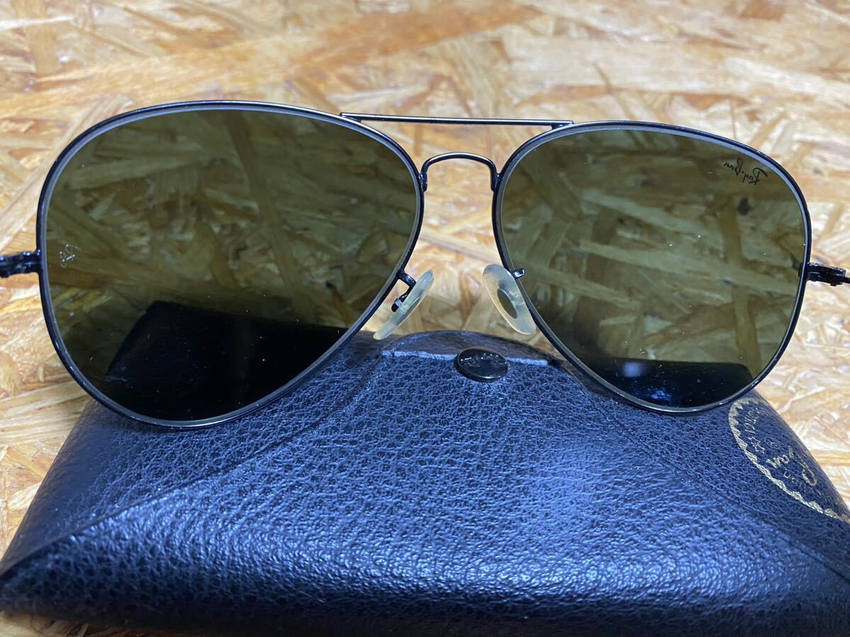 【美品】RayBan レイバン サングラス AVIATOR LARGE METAL RB3026 L2821 62 14 3N _画像4