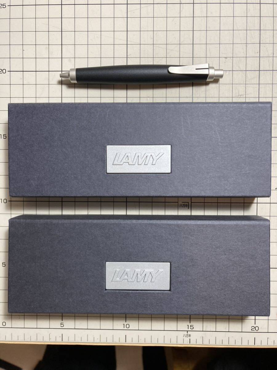 LAMY スクリブル ボールペン シャープペンシル 0.7mm/3.15mm 3本 未使用の画像1