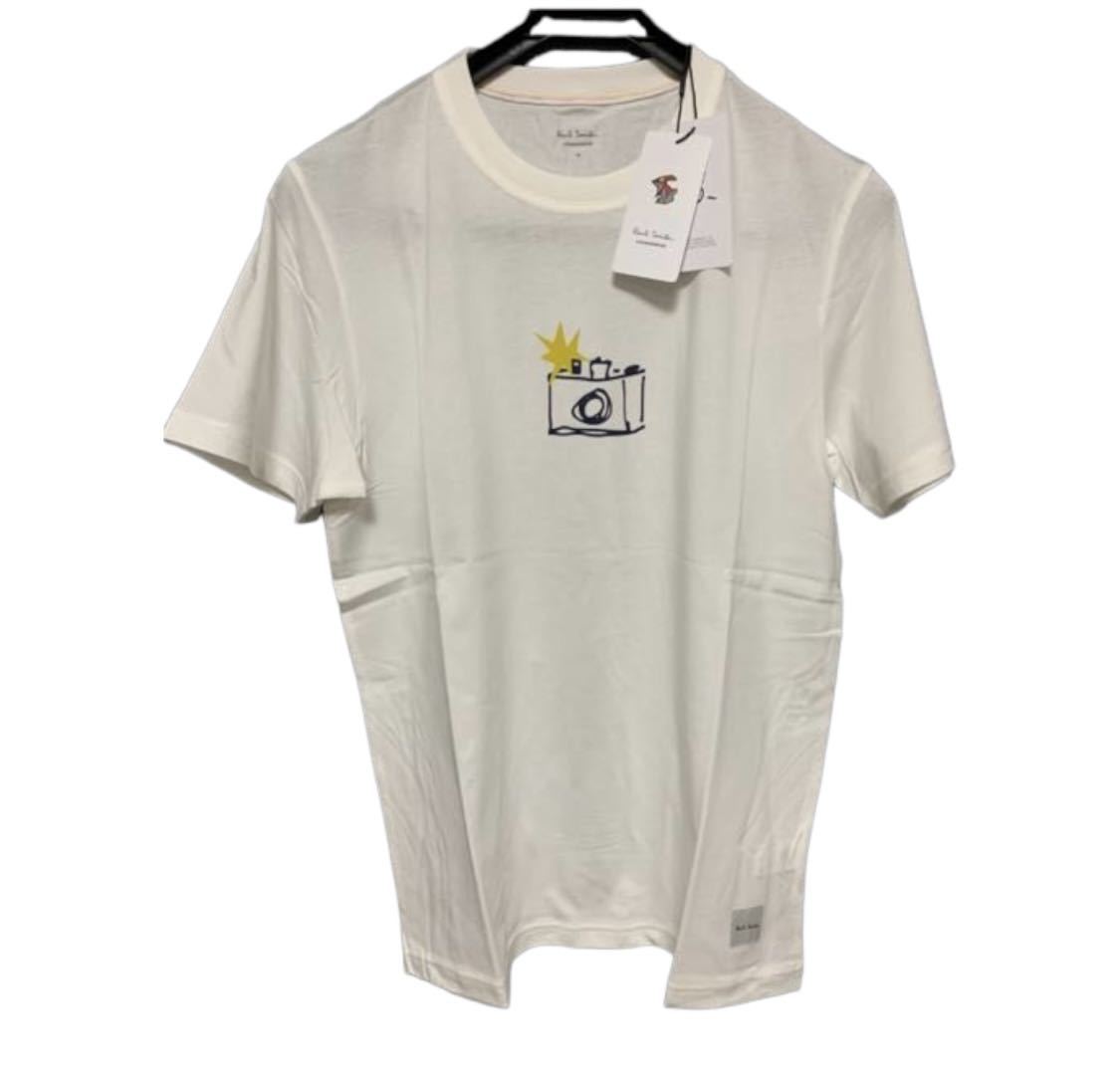 『新品』ポールスミス　半袖　Tシャツ　ルームウェア　30 7318 ホワイト　サイズＬ_画像1
