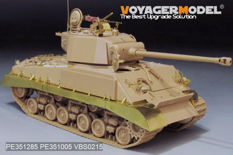 ボイジャーモデル PE351285 1/35 WWII M4A3E8シャーマン HVSS 初期型 サンダーボルトVIIベーシックセット(ライフィールドモデル5092用)_画像3