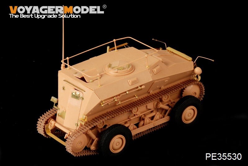 ボイジャーモデル PE35530 1/35 WWIIドイツ Sd.Kfz.254 装輪装軌併用装甲車(ホビーボス82491用)_画像5