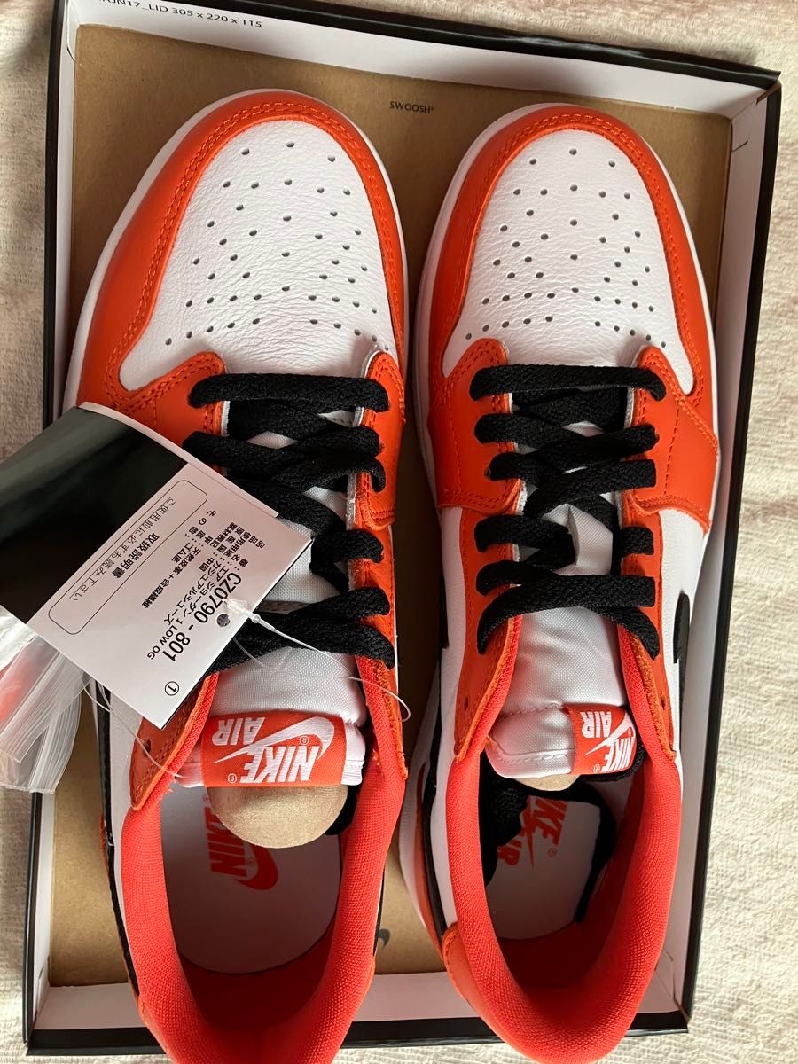 新品未使用27.5 Nike Air Jordan 1 Low OG Starfish ナイキ エアジョーダン1 dunk low