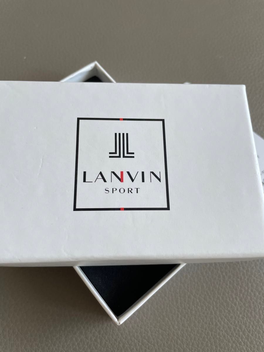 新品　LANVIN SPORT ランバンスポール　グリーンフォーク　牛革 ゴルフ