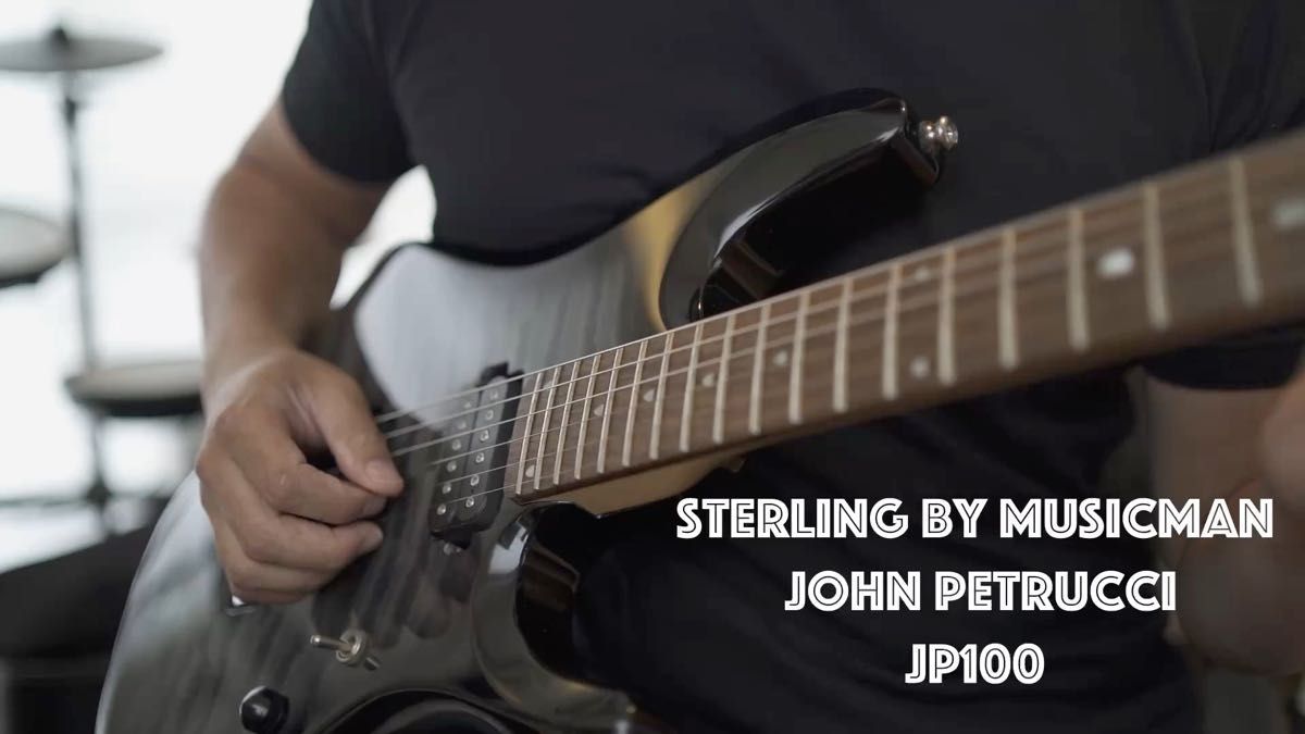 sterling by musicman JP100 TBK エレキギター　ジョン　ペトルーシ　2013