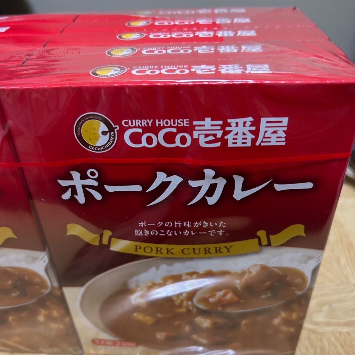 　レトルトカレー　CoCo壱番屋 ポークカレー 5個