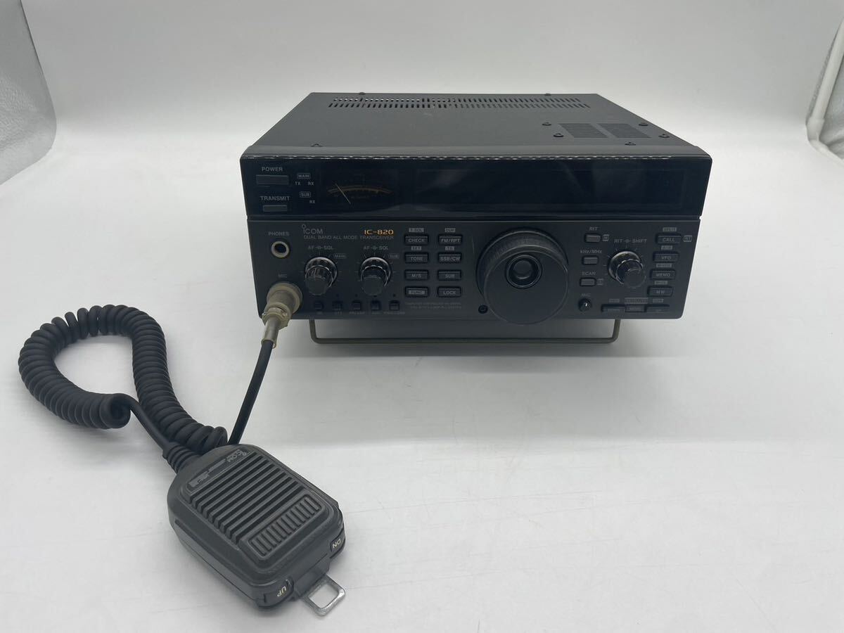 ICOM アイコム IC-820 アマチュア無線機 無線機 トランシーバー オールモード TG008の画像1