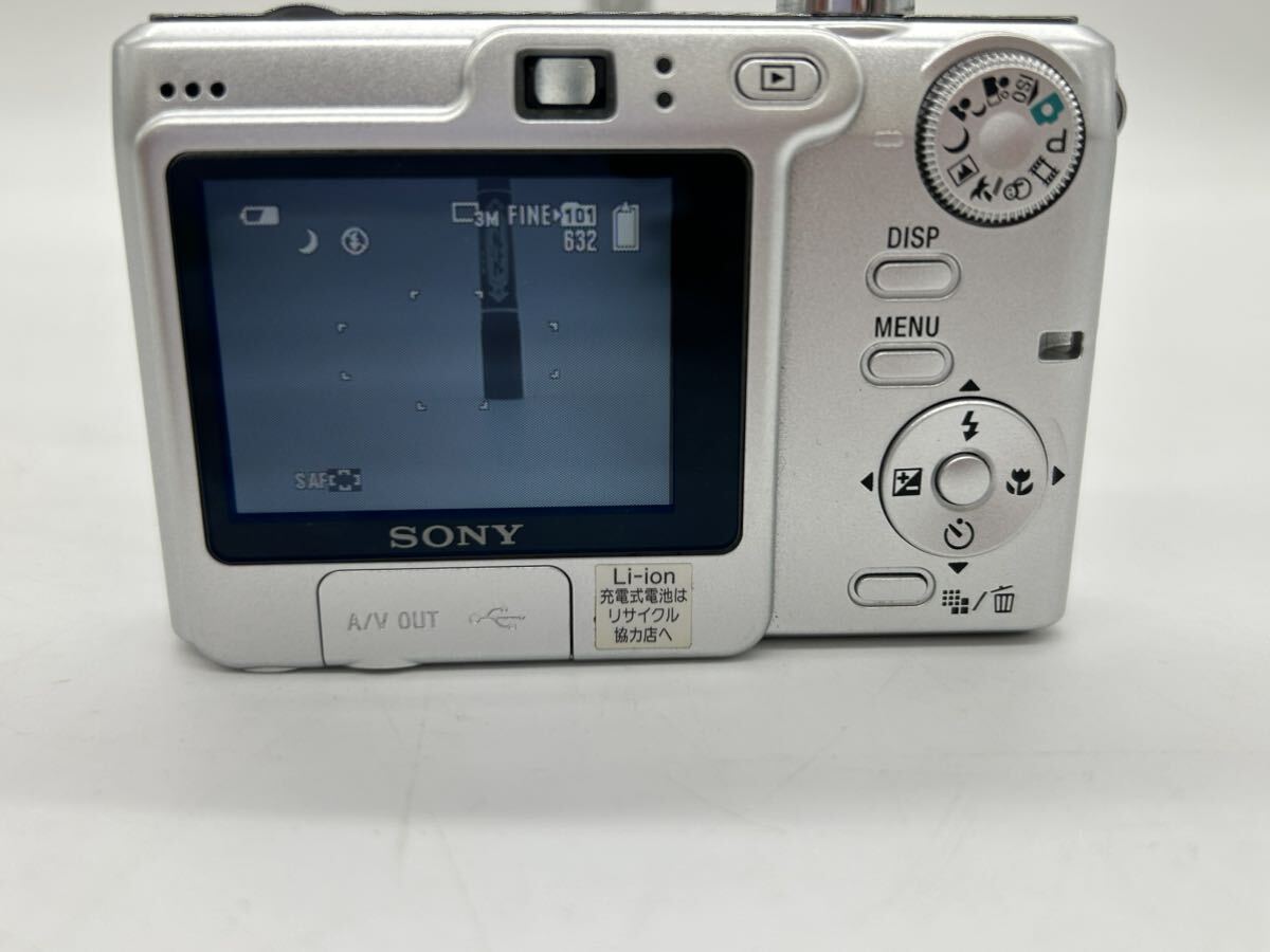動作品/Sony ソニー Cyber-shot DSC-W35 シルバー コンパクトデジタルカメラ/MD318_画像7