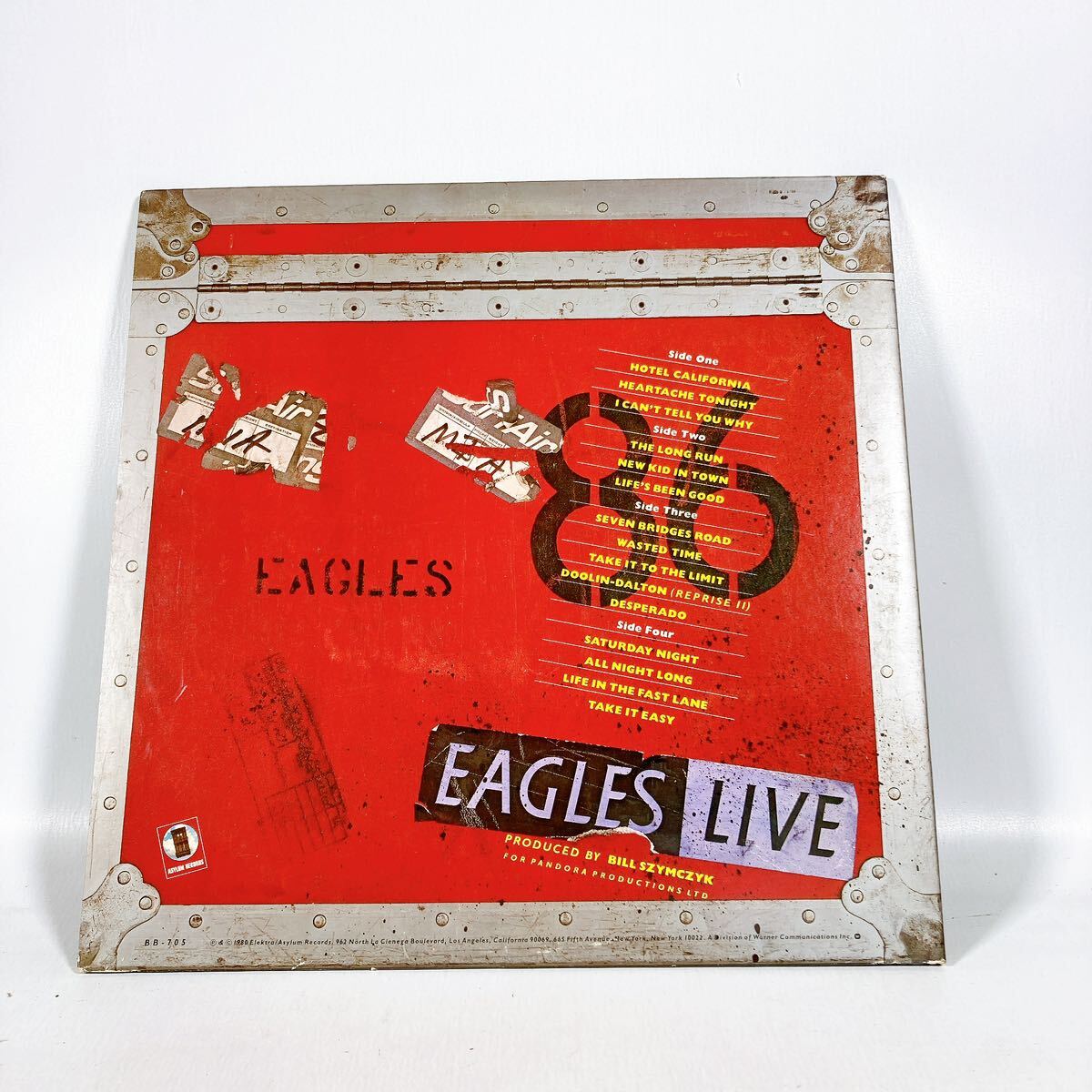 LP　Eagles(イーグルス)「Eagles Live」　中古レコード_画像2