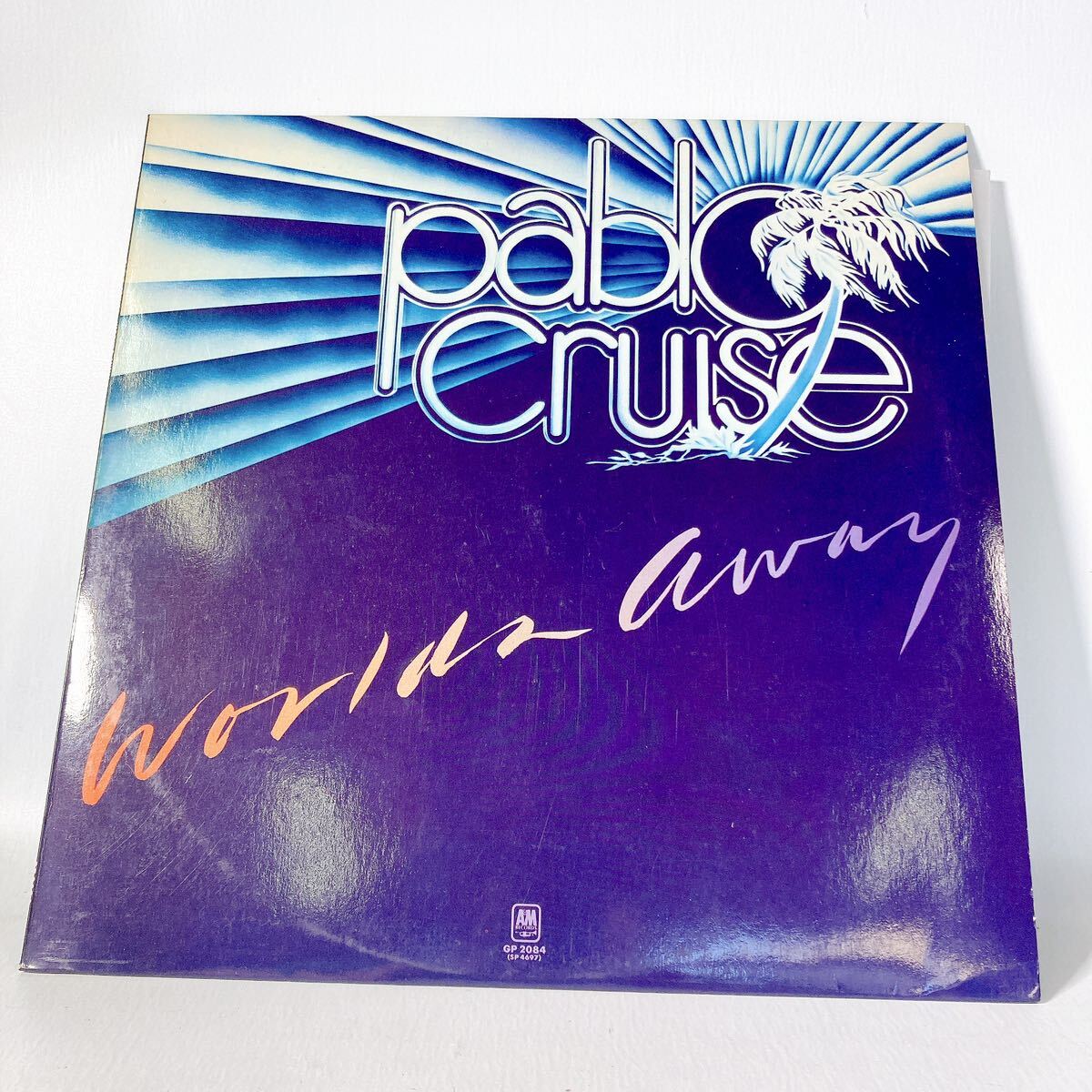 LP Pablo Cruise - Worlds Away　パブロ・クルーズ 世界は彼方に ～ 中古レコード_画像1