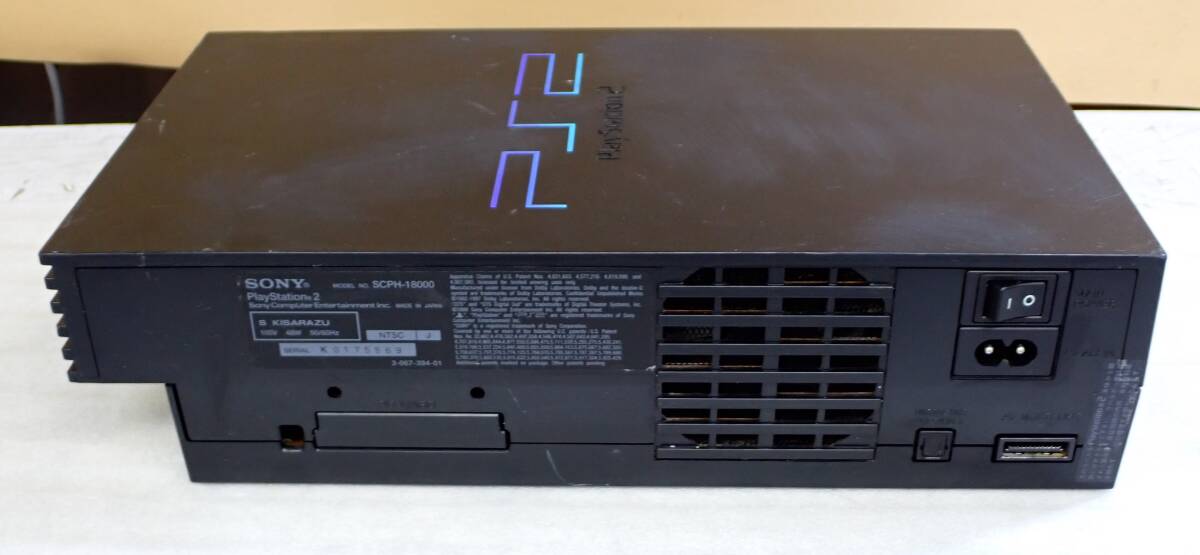 SONY PS2 プレイステーション2 SCPH-18000 動作確認済み#BB01936_画像5
