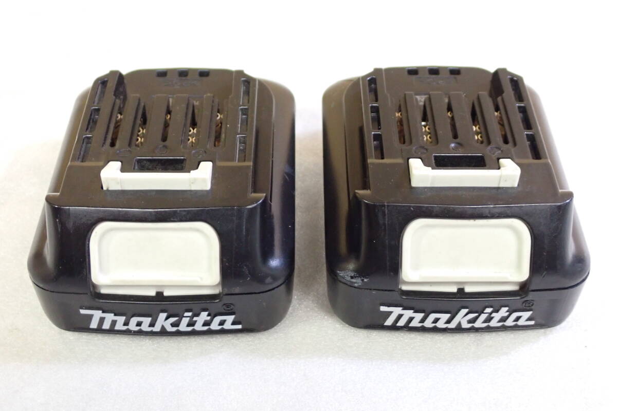  2шт.  комплект   Makita  makita   оригинальный   батарея   BL1015　DC10.8V 1.5Ah 17Wh  проверено на работоспособность #BB01756