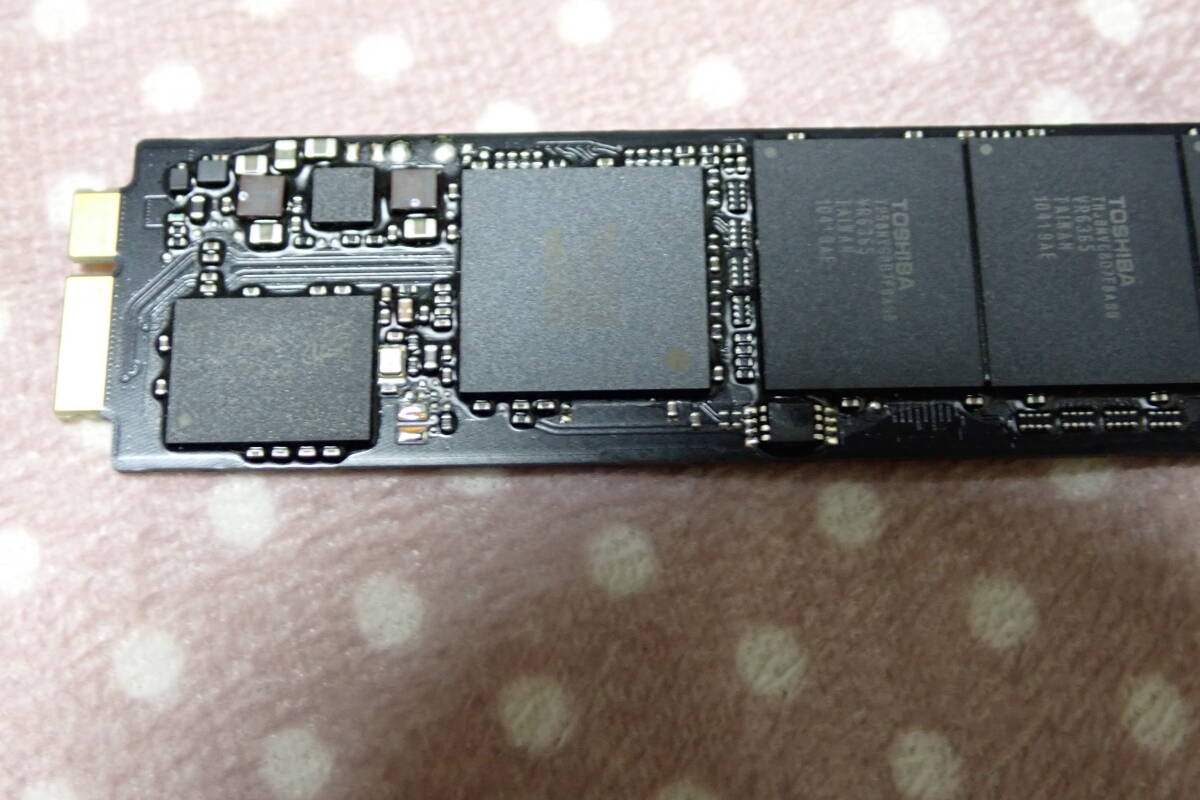 TOSHIBA 純正SSD THNSNC128GMDJ 128GB APPLE MacBook Air A1369 A1370 等用 動作確認済み#1117W23の画像5