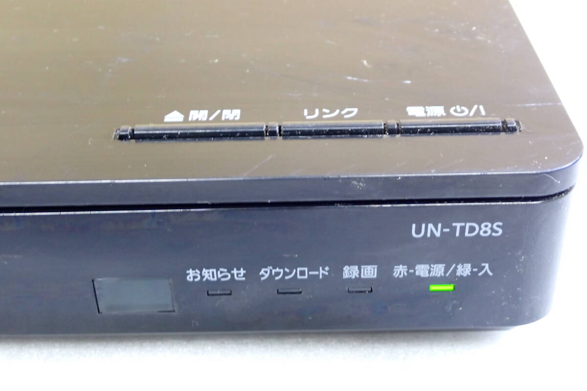 Panasonic パナソニック UN-TD8S VIERA HDD 500GB 2018年製 (リモコンないため ) 通電確認のみ#TN51353の画像2