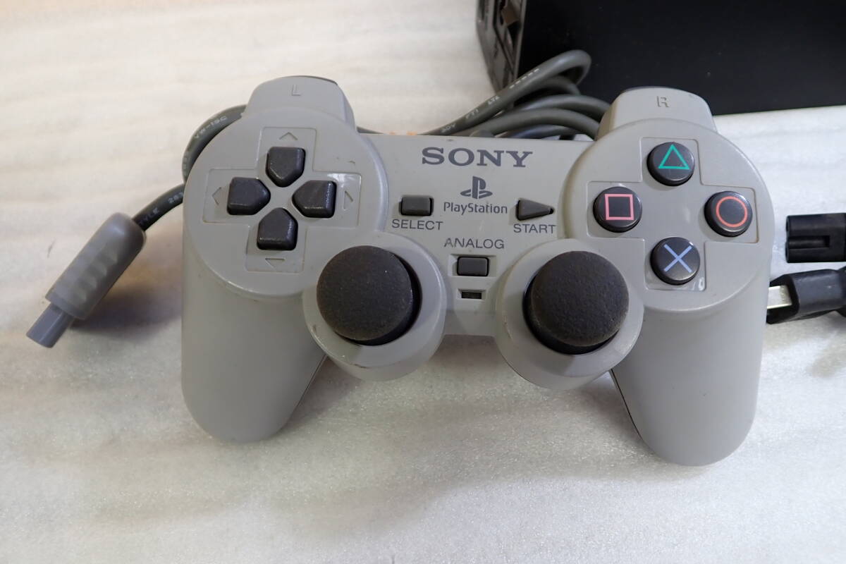 PlayStation2 本体 SCPH-35000 ブラック PS2 コントローラ付 動作確認済み#TN51359_画像3