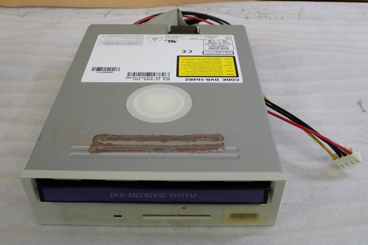 パイオニア DVR-3000 Pioneer DVDレコーダー から取外した DVR-104RZ ドライブ 動作確認済み#TN5184_画像1