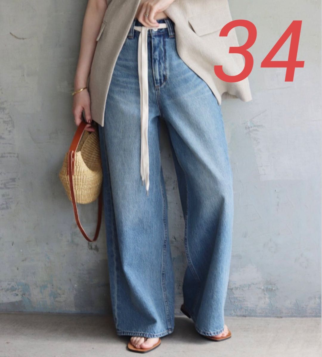新品タグ付き Plage RIAM SUPER LOOSE デニム《34》|Yahoo 新品タグ付き Plage RIAM SUPER LOOSE デニム《34》|Yahoo