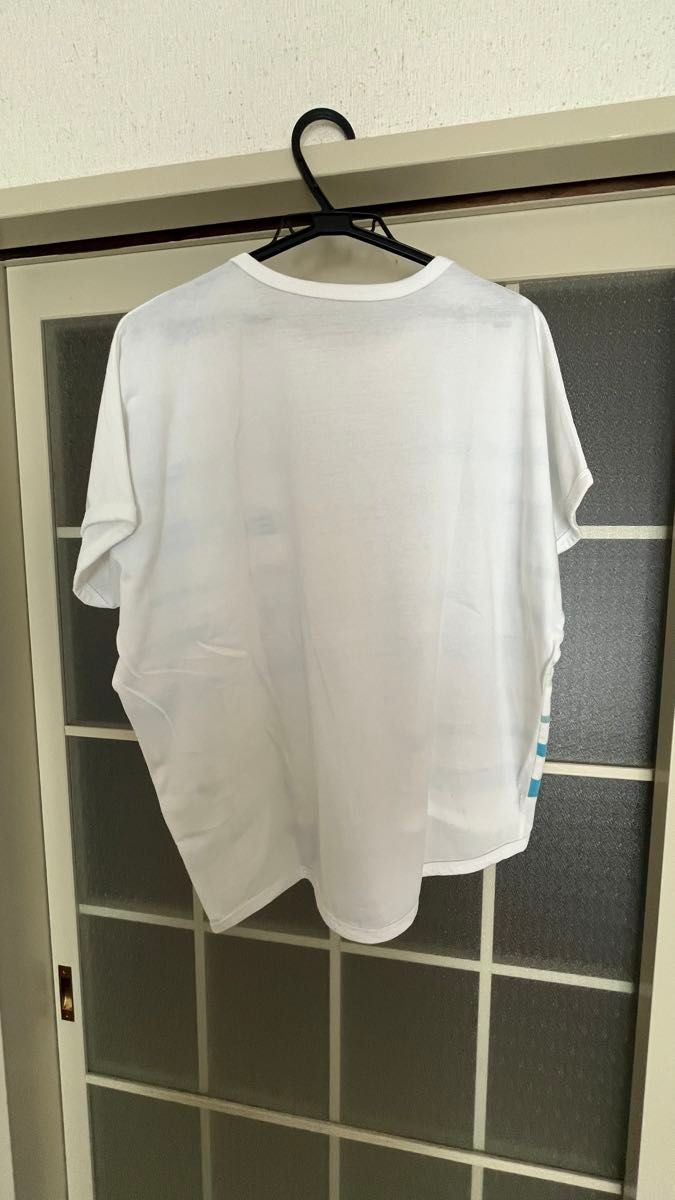Tシャツ 白 半袖 ホワイト ボーダー