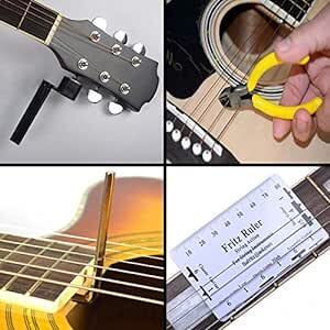 Flushbay ギター メンテナンスキット 修理ツール ギター クリーニングセット ウクレレ ベース メンテナンスセット 六角レ_画像4