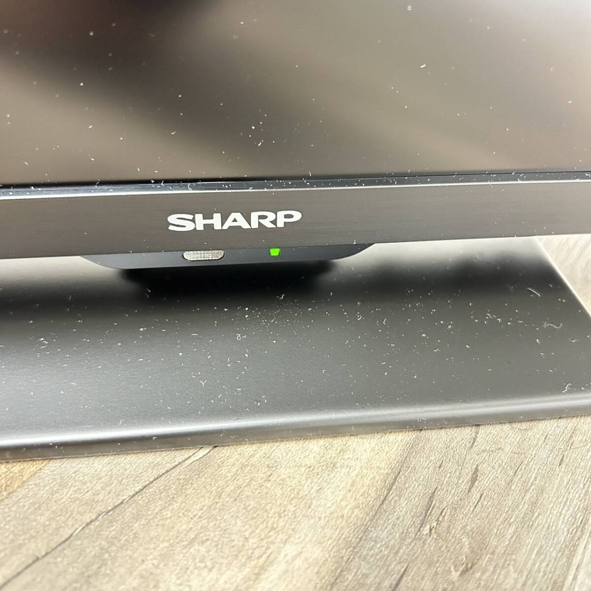 【S01木】★【現状出品】SHARP AQUOS 2T-C22DE 22V 液晶テレビ　　2022年製　　ブラック_画像2