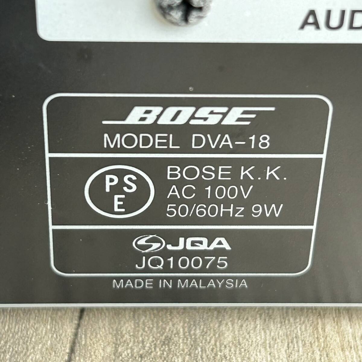 [S05.]*[ текущее состояние лот ]BOSE Bose RA-18/DVA-18 мини компонент 