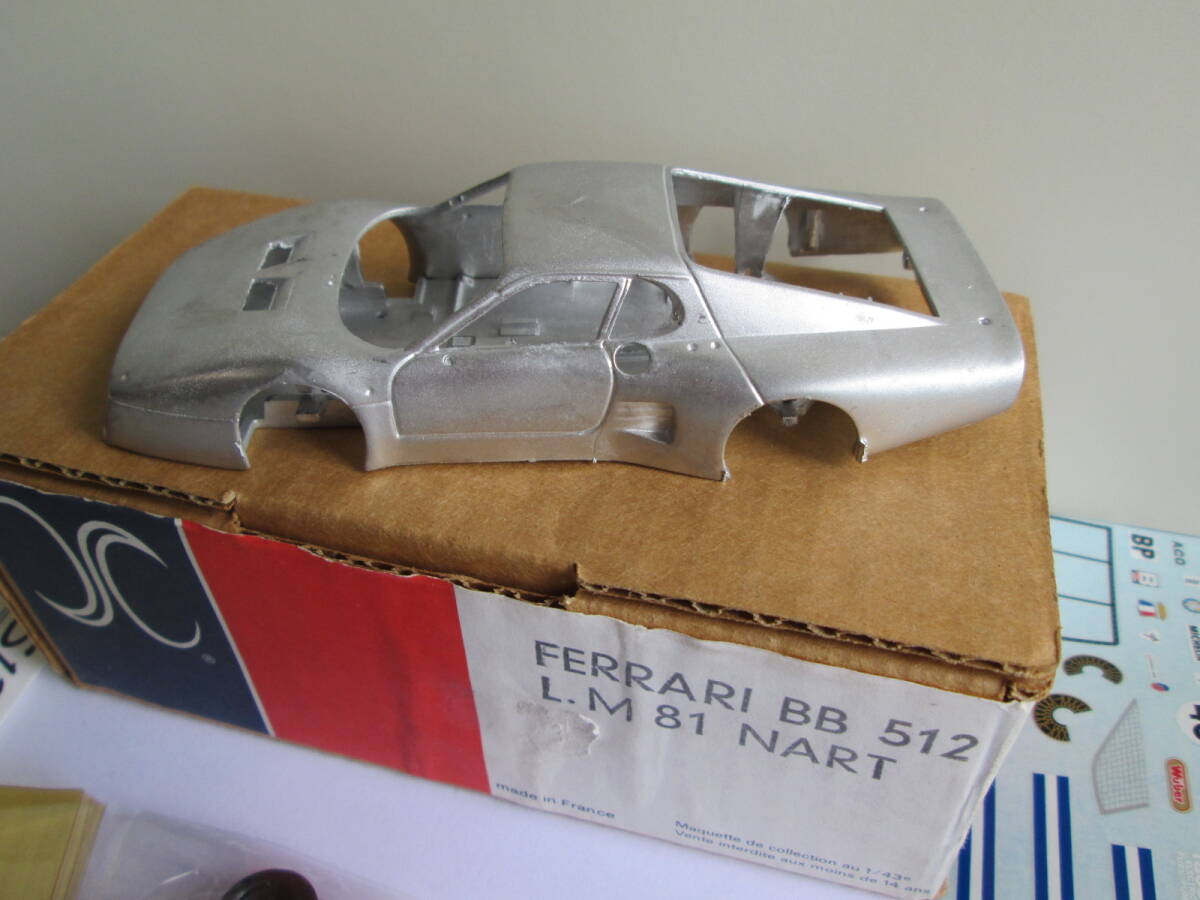 1/43 KIT / AMR / FERRARI 512BB / N.A.R.T 24H LE MANS 1981 / フェラーリ ルマン ( ルフ, Pininfarina, TAMEO, Ruf, キット, Provence - GT 1/43 KIT / AMR / FERRARI 512BB / N.A.R.T 24H LE MANS 1981 / フェラーリ ルマン ( ルフ, Pininfarina, TAMEO, Ruf, キット, Provence - GT