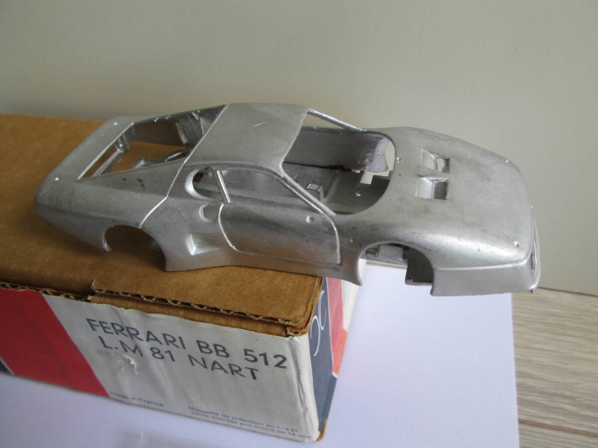 1/43 KIT / AMR / FERRARI 512BB / N.A.R.T 24H LE MANS 1981 / フェラーリ ルマン ( ルフ, Pininfarina, TAMEO, Ruf, キット, Provence - GT 1/43 KIT / AMR / FERRARI 512BB / N.A.R.T 24H LE MANS 1981 / フェラーリ ルマン ( ルフ, Pininfarina, TAMEO, Ruf, キット, Provence - GT