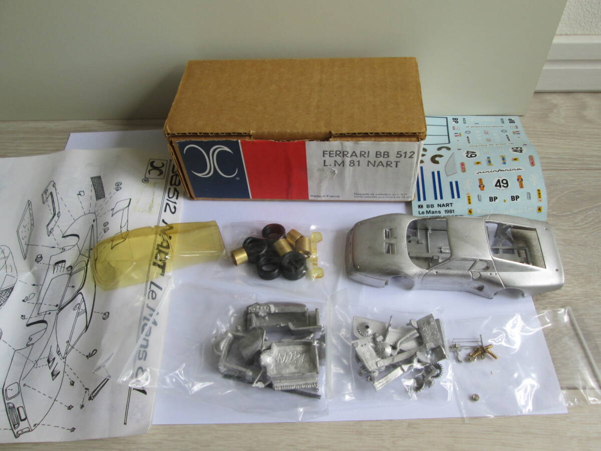 1/43 KIT / AMR / FERRARI 512BB / N.A.R.T 24H LE MANS 1981 / フェラーリ ルマン ( ルフ, Pininfarina, TAMEO, Ruf, キット, Provence - GT 1/43 KIT / AMR / FERRARI 512BB / N.A.R.T 24H LE MANS 1981 / フェラーリ ルマン ( ルフ, Pininfarina, TAMEO, Ruf, キット, Provence - GT