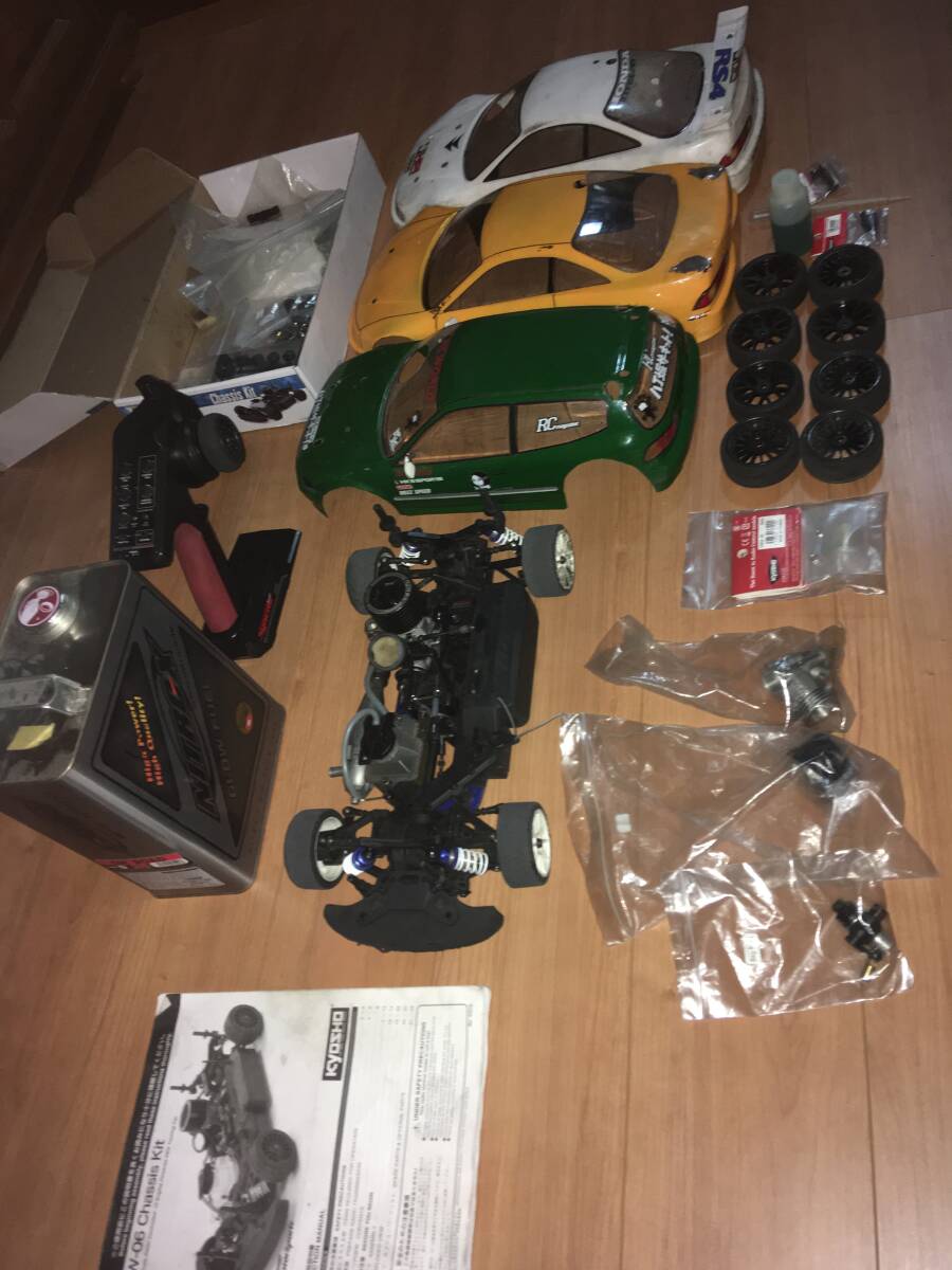  immediately possible to play! Kyosho engine car FW-06 2 speed specification full set option parts new goods piston cylinder engine cab 
