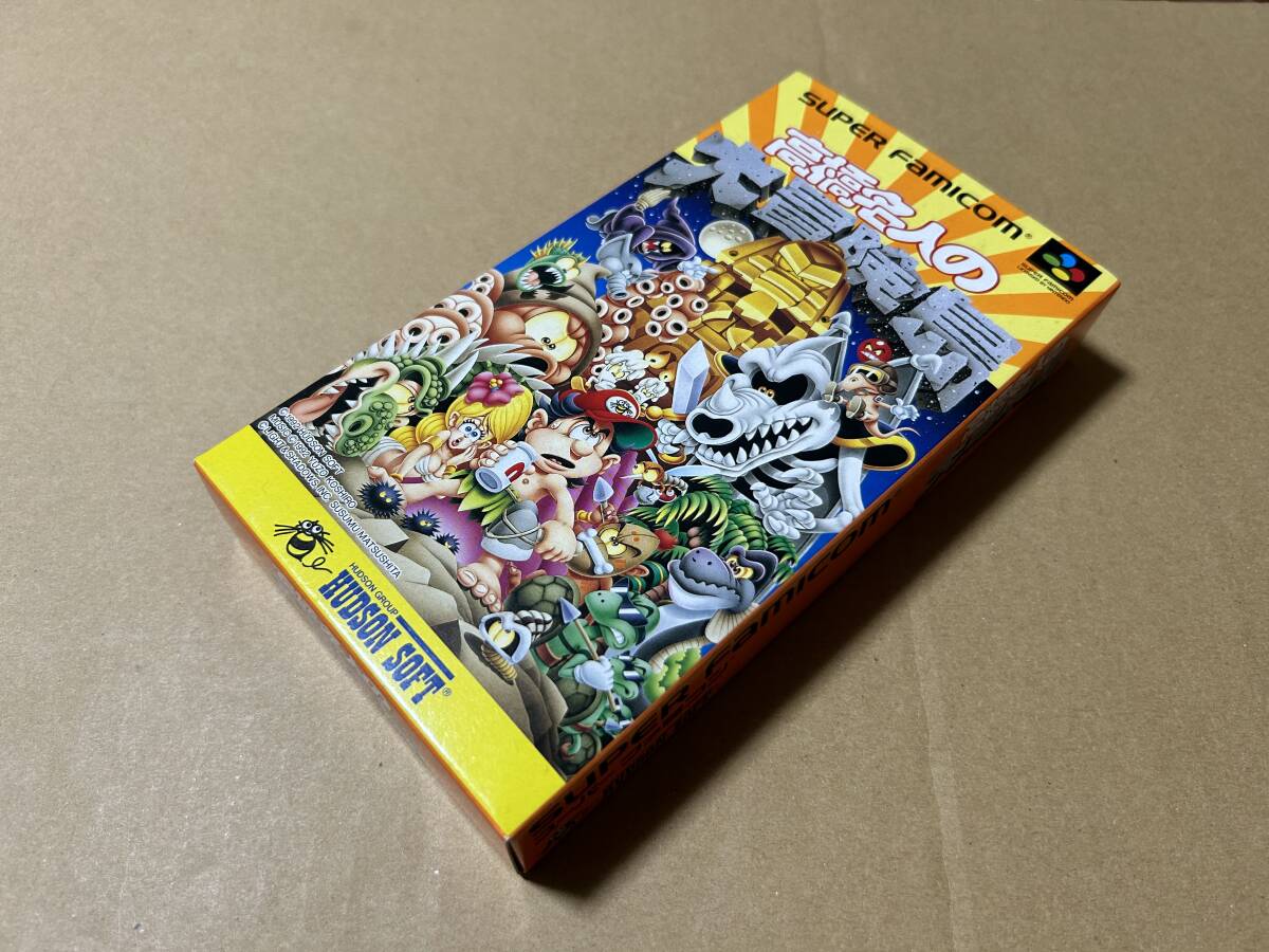 100%品質 スーパーファミコン 新品未使用未開封 高橋名人の大冒険島 アクション