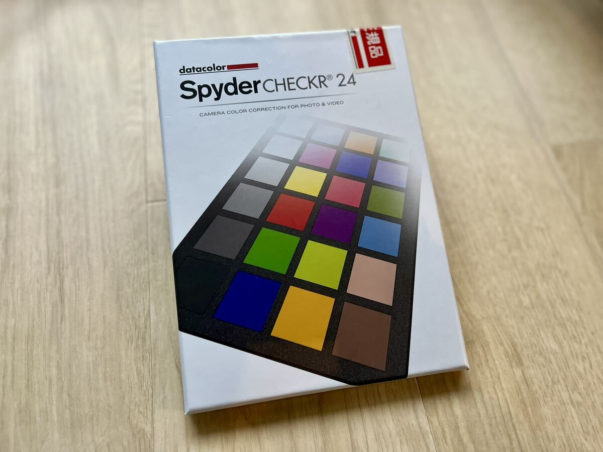 【未開封】Datacolor SpyderCHECKR 24 SCK200 カラーリファレンスツール COLORCHECKERの画像1