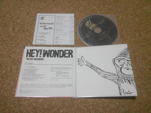 ザ・クロマニヨンズ【HEY! WONDER】★CDアルバム★初回盤★（THE BLUE HEARTS・THE HIGH LOWS）★の画像2