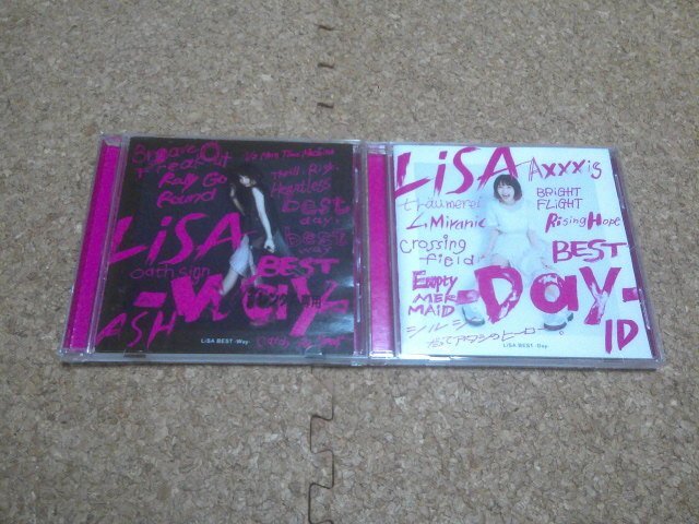 LiSA【BEST Day・BEST Way】★CDアルバム・2セット★_画像1