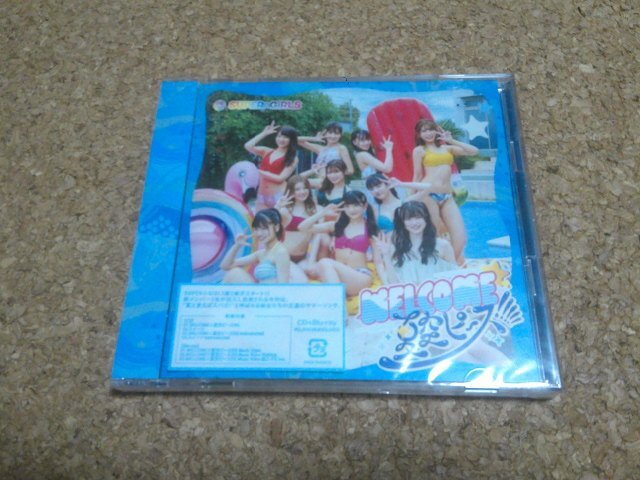 未開封★SUPER☆GiRLS【WELCOME☆夏空ピース！！！！】★シングル★CD+Blu-ray★_画像1